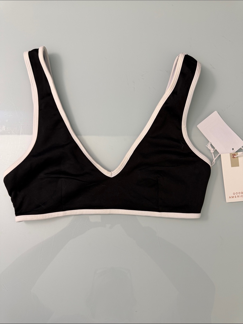 NWT Good American Bikini Top